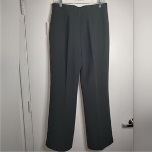 Tahari Arthur S Levine (Size 12) Brown Straight Leg Trousers Pants NWT